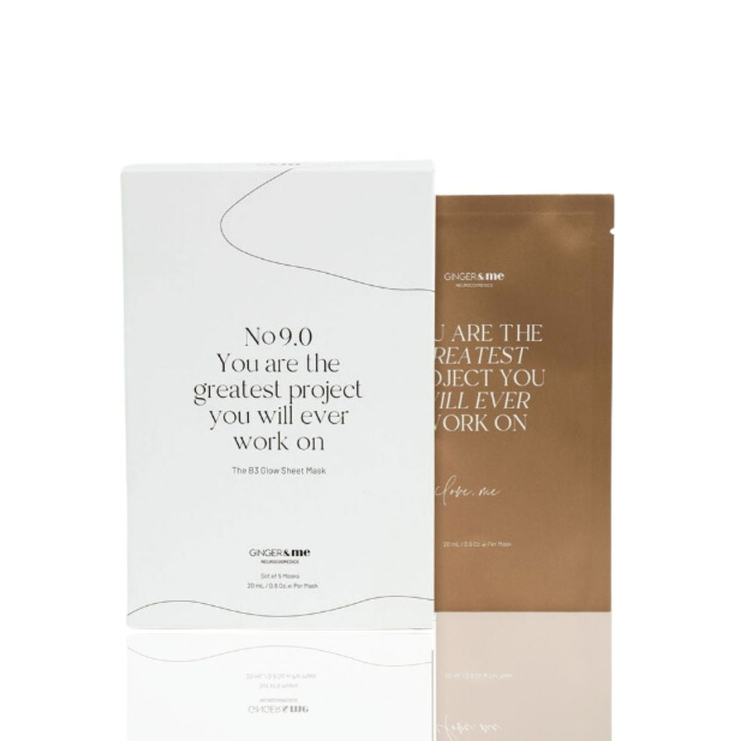 B3 Glow Sheet Masks